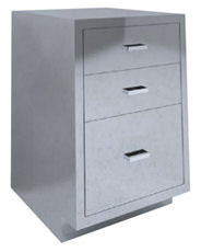 SBC-A5 Single Base Cabinet 3 drawer