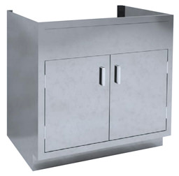 SBC-A9 Dual base cabinet for sink basin