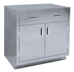 SBC-A10 Dual Base Cabinet with single drawer