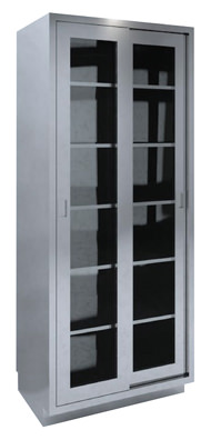 SHC-A6 High Cabinet Dual Glass Sliding Door