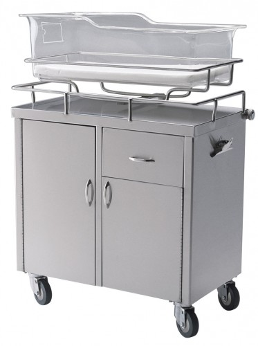 P-1115-A-SS Bassinet Cart